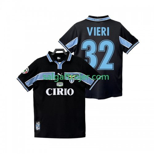Lazio VIERI 32 1999 Fodboldtrøjer Retro Udebanesæt 1998 Kort ærmer Lazio VIERI 32 1999 Fodboldtrøjer Retro Udebanesæt 1998 Kort ærmer